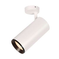Lubinis paviršinis LED šviestuvas NUMINOS® SPOT DALI XL, baltas / juodas, 36W 3000K 24°