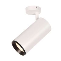 Lubinis paviršinis LED šviestuvas NUMINOS® XL PHASE, baltas / juodas, 36W 60°