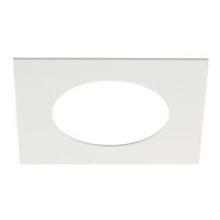 Perėjimo žiedas Numinos® S kvadratinis 160/100mm baltas