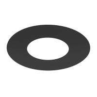 Perėjimo žiedas Numinos® M apvalus 240/120mm juodas