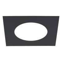 Perėjimo žiedas Numinos® L kvadratinis 240/150mm juodas