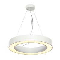 Pakabinamas LED šviestuvas MEDO RING 60, baltas, Ø 60 cm