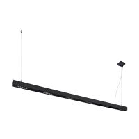 Pakabinamas LED šviestuvas Q-LINE PD, 2m, BAP, juodas, 4000K