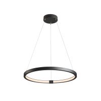 Pakabinamas LED šviestuvas ONE 60 DALI, juodas, 3000/4000K