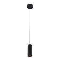 Pakabinamas LED šviestuvas NUMINOS® PD PHASE S, juodas/juodas 2700K 24°