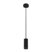 Pakabinamas LED šviestuvas NUMINOS® PD PHASE S, juodas/juodas 3000K 60°