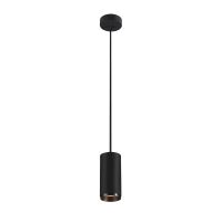 Pakabinamas LED šviestuvas NUMINOS® PD PHASE M, juodas/juodas 2700K 24°