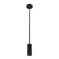 Pakabinamas LED šviestuvas NUMINOS® PD DALI S, juodas/juodas 2700K 60°