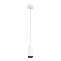Pakabinamas LED šviestuvas NUMINOS® PD DALI S, baltas/juodas 2700K 60°