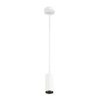 Pakabinamas LED šviestuvas NUMINOS® PD DALI S, baltas/juodas 3000K 36°