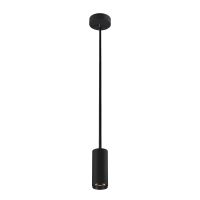 Pakabinamas LED šviestuvas NUMINOS® PD DALI S, juodas/juodas 4000K 36°