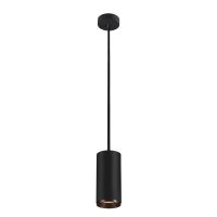 Pakabinamas LED šviestuvas NUMINOS® PD DALI L, juodas/juodas 2700K 24°
