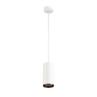 Pakabinamas LED šviestuvas NUMINOS® PD DALI L, baltas/juodas 2700K 24°