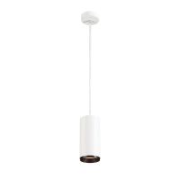 Pakabinamas LED šviestuvas NUMINOS® PD DALI L, baltas/juodas 3000K 60°