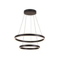 Pakabinamas LED šviestuvas ONE DOUBLE PD PHASE UP/DOWN, juodas, 2700/3000K
