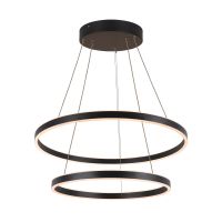Pakabinamas LED šviestuvas ONE DOUBLE PD DALI UP/DOWN, juodas, 3000/4000K