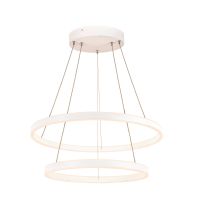 Pakabinamas LED šviestuvas ONE DOUBLE PD DALI UP/DOWN, baltas, 3000/4000K
