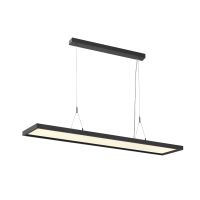 Pakabinamas LED šviestuvas WORKLIGHT DALI, juodas, 57W 4000K 80°