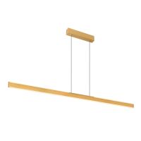 Pakabinamas LED šviestuvas ONE LINEAR 140 PHASE up/down, žalvario sp., 35W 2700/3000K