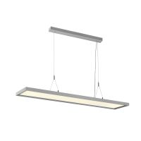 Pakabinamas LED šviestuvas WORKLIGHT PD, sidabrinis 57W 5000lm 4000K CRI80 80° DALI