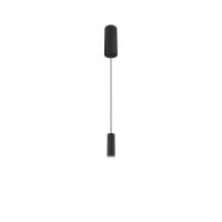 Pakabinamas LED šviestuvas LALU®, Mix&Match, 150cm, 9.5W, 3000K, PHASE, juodas