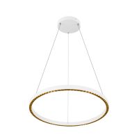 Pakabinamas LED šviestuvas ONE CUBE UP/DOWN, 300cm, 3000K, DALI 2, Touch, baltas