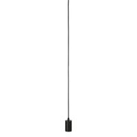 Pakabinamas šviestuvas FITU, A60, apvalus, juodas, 5m, max. 60W