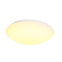 Sieninis arba lubinis paviršinis LED šviestuvas LIPSY 50 Dome, baltas, IP44, 3000/4000K
