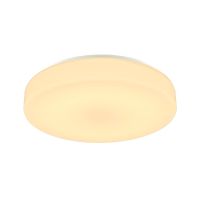 Sieninis arba lubinis paviršinis LED šviestuvas LIPSY 40 DRUM DALI CW, baltas, 3000/4000K