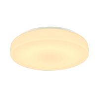 Sieninis arba lubinis paviršinis LED šviestuvas LIPSY 50 DRUM DALI CW, baltas, 3000/4000K