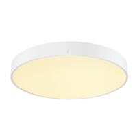 Sieninis arba lubinis paviršinis LED šviestuvas MEDO® PRO 60, apvalus, 3000/4000K, 37W, DALI, Touch, 70°, UGR<19, DC, baltas