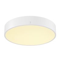 Sieninis arba lubinis paviršinis LED šviestuvas MEDO® PRO 40, apvalus, 3000/4000K, 19W, 80°, UGR<19, baltas