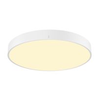 Sieninis arba lubinis paviršinis LED šviestuvas MEDO® PRO 60, apvalus, 3000/4000K, 37W, 110°, baltas