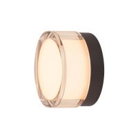 Sieninis arba lubinis paviršinis LED šviestuvas CYFT, 2700/3000/4000K, 6.5W, PHASE, juodas