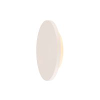 Sieninis paviršinis LED šviestuvas PLASTRA, 3000K, apvalus, baltas, Ø 30cm