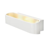 Sieninis paviršinis LED šviestuvas ASSO 300 3000K, ovalus, baltas, L/W/H 30/9.5/7 cm