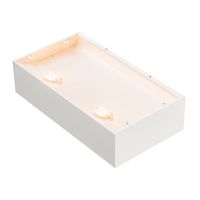 Sieninis paviršinis LED šviestuvas SHELL 30, WL, 3000K, baltas