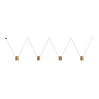 Pakabinamas šviestuvas Attic 4 bodies Conic Shape 2200mm
