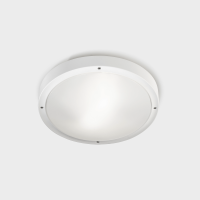 Lubinis šviestuvas IP66 BASIC ALUMINIUM E27 15W WHITE 523LM