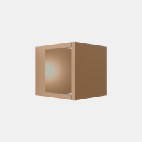 Lauko šviestuvas  IP66 RACK LED 13.5W 2700K GOLD 760LM