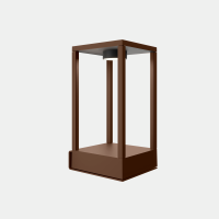 Lauko šviestuvas  IP66 RACK LED 13.5W 2700K BROWN 760LM