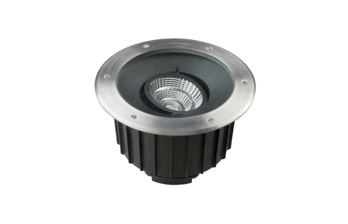Įleidžiamas į grindinį šviestuvas Gea Cob LED Aluminium ø300mm