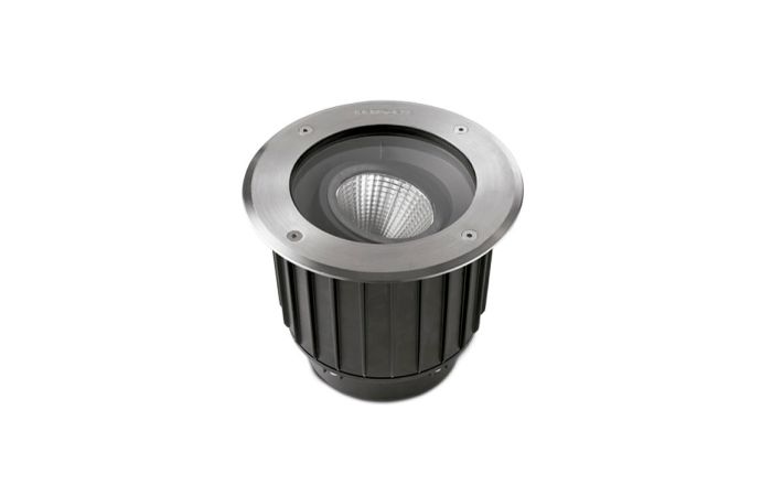 Įleidžiamas į grindinį šviestuvas Gea Cob LED Aluminium ø185mm