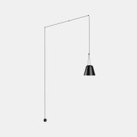 Sieninis šviestuvas Attic Conic Shape