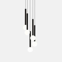 Pakabinamas šviestuvas Candle 5 Bodies Chandelier