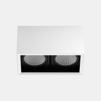 Šviestuvas downlight MULTIDIR SURFACE BIG 8W WHITE IN IP20 / OUT IP54 White, Transparent