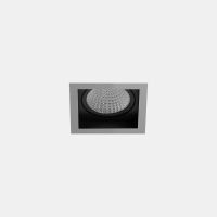 Šviestuvas downlight MULTIDIR TRIM BIG 8W GREY IN IP20 / OUT IP54 Grey, Transparent