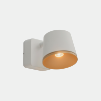 Sieninis šviestuvas DRONE SINGLE LED 7W 2700K 350LM White, Gold
