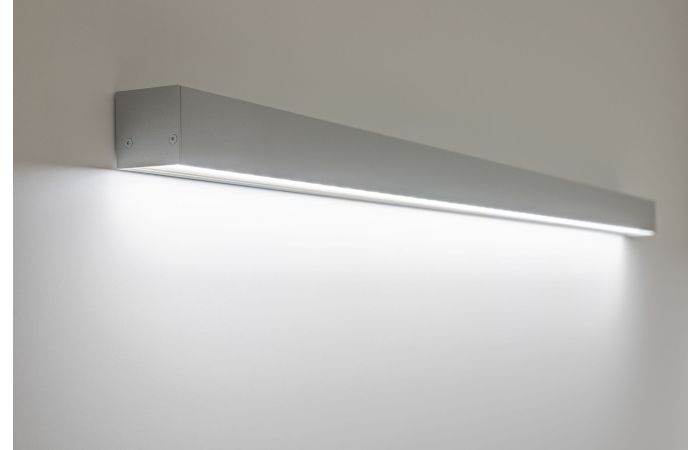 Sieninis šviestuvas LINEA W 60 12W LED DALI GREY OP