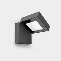 Sieninis šviestuvas  IP66 MODIS LED 11.6W SW 2700-3200-4000K ON-OFF BLACK 744LM